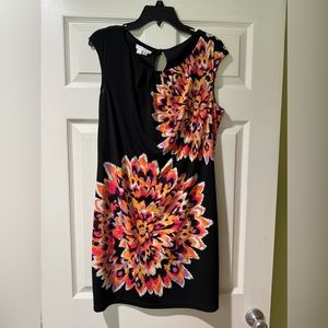 London Times sleveless A line dress size 14 mini